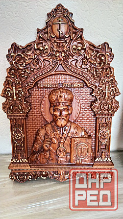 Резные иконы из массива дерева Донецк - изображение 1