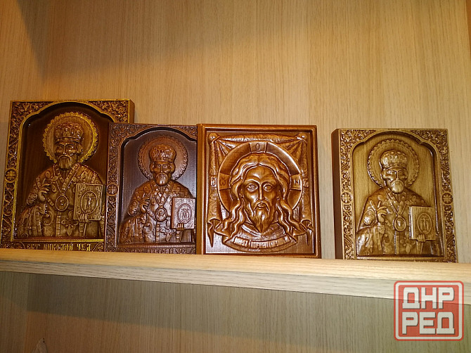 Резные иконы из массива дерева Донецк - изображение 3