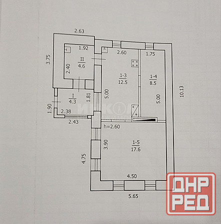 Дом 50м2 п.Тельмана Луганск - изображение 4