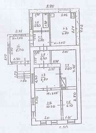 Дом 54м2 ул. Загородная Луганск