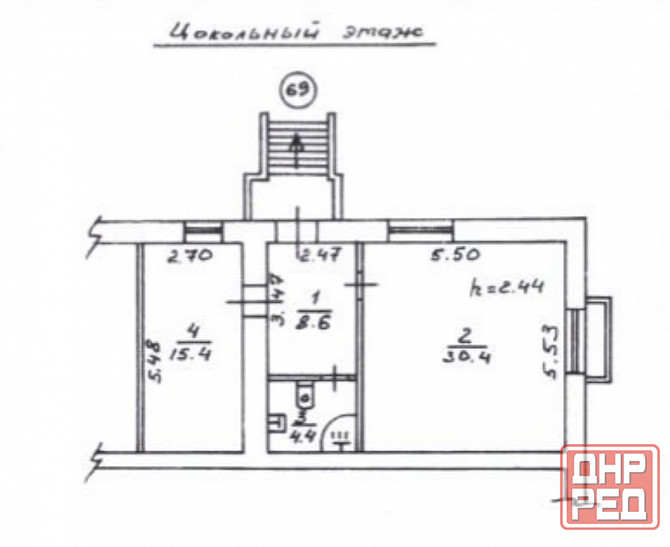 Аренда офиса 58.8 м2 | Артема/Челюскинцев | пр. Освобождения Донбасса 14 | Ремонт под Арендатора! Донецк - изображение 8