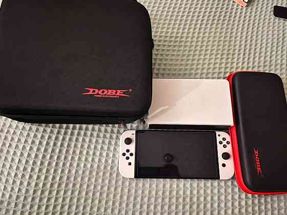 Nintendo Switch OLED прошитая + (Samsung Evo MicroSD 128 Gb) Макеевка