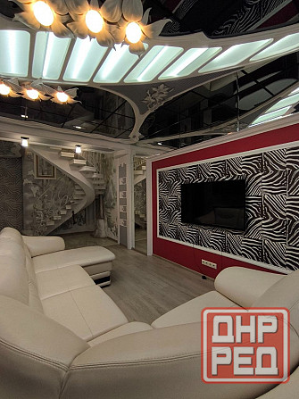 Шикарная 3-х комн. дизайнерская двухуровневая квартира в премиум-доме Ильича Донецк - изображение 5