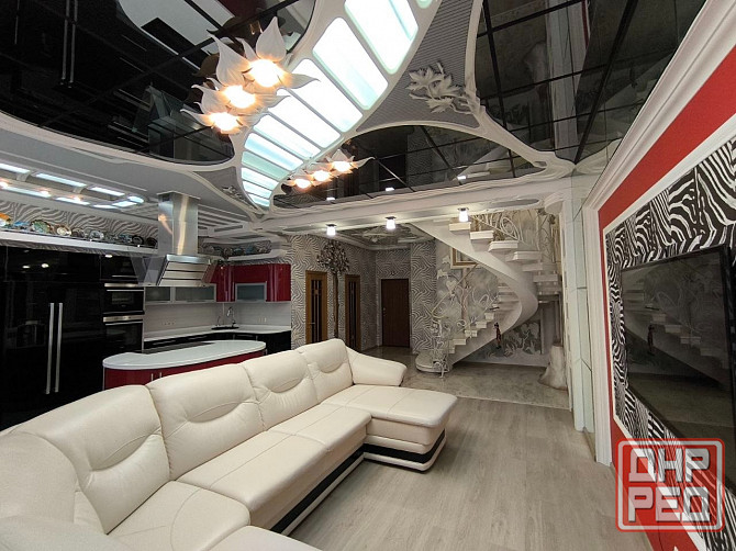 Шикарная 3-х комн. дизайнерская двухуровневая квартира в премиум-доме Ильича Донецк - изображение 4