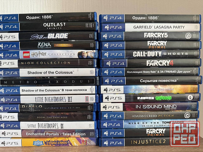 Диски, игры на ps4 и ps5 Донецк - изображение 1