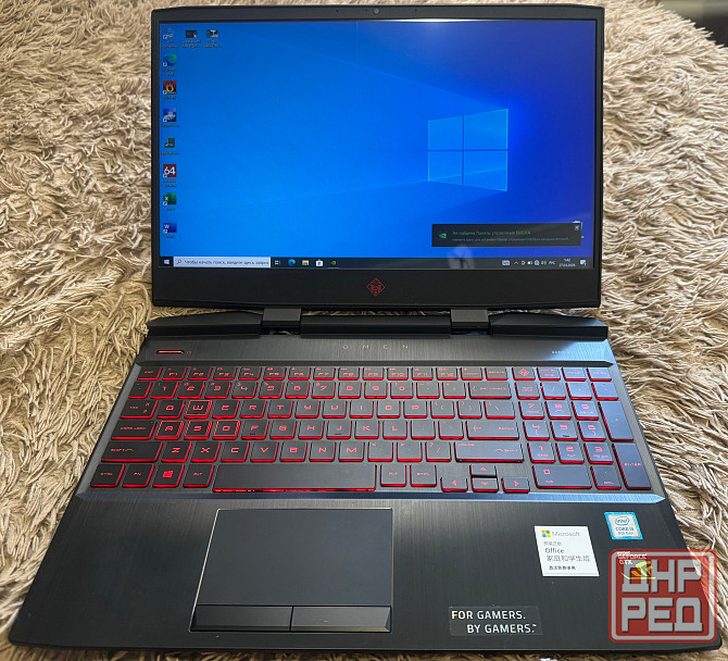 Игровой Ноутбук HP OMEN 15.6/144Hz/8/512gb GTX 1050ti Донецк - изображение 1
