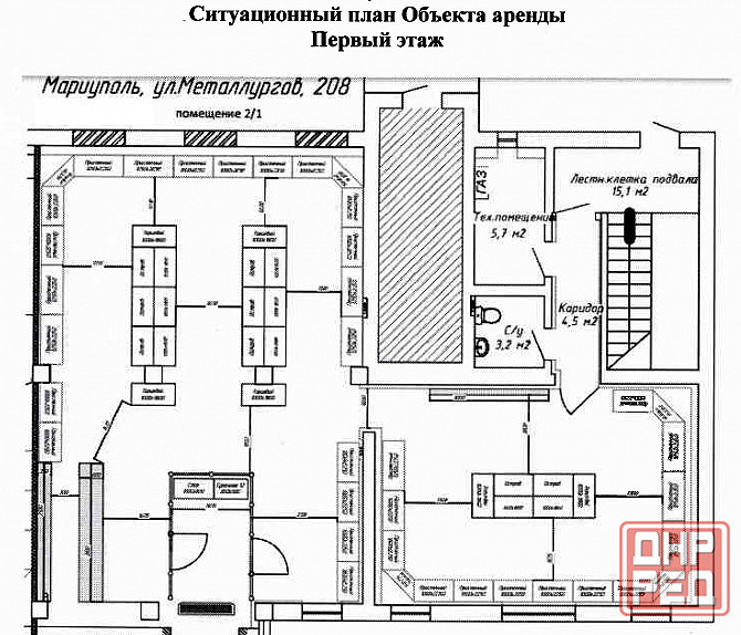 Аренда торгового помещения 143,7 м2, г. Мариуполь, пр. Металлургов, 208 Мариуполь - изображение 3