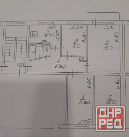 Продам 4ком Даки, Макеевка Макеевка - изображение 8