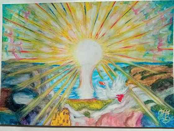 Картины масляной пастелью Донецк