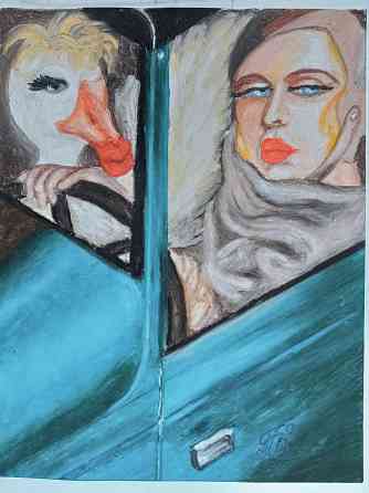 Картины масляной пастелью Донецк