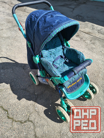 Коляска детская прогулочная GOLDEN TOYS. Цена снижена Донецк - изображение 1