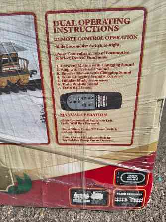 Детская железная дорога Christmas Magic Express. Цена снижена Донецк