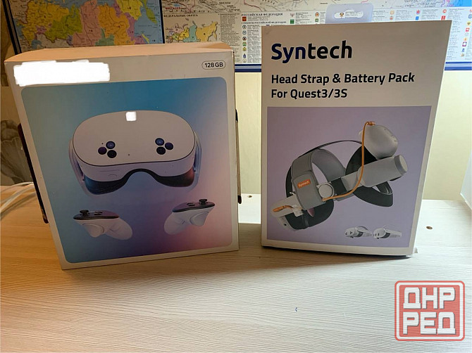 Очки виртуальной реальности Oculus Quest 3s 128 гб с играми и кинозалом Донецк - изображение 1