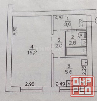 Продам 1к кв. Шевченко-29 с а.о. Луганск - изображение 5