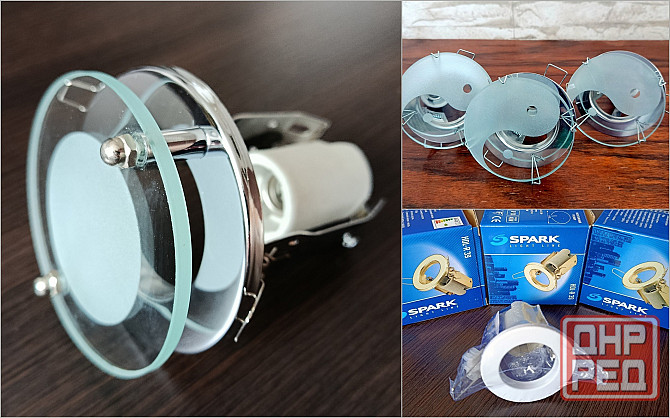 Встраиваемые точечные светильники. Донецк - изображение 1