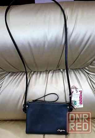 Женская Итальянская сумка Bagia с плечевым ремнем кожа Донецк