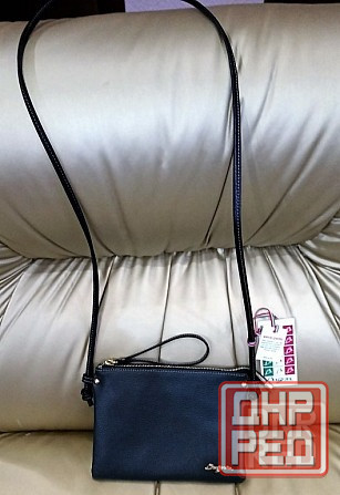 Женская Итальянская сумка Bagia с плечевым ремнем кожа Донецк - изображение 6