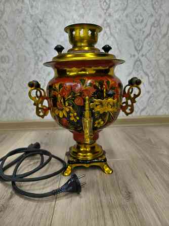 ЭлектроСамовар с художественной росписью. Новый. Цена снижена Донецк