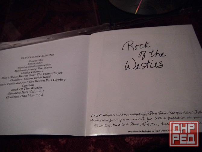 cd Elton John "rock of the westies" Макеевка - изображение 4