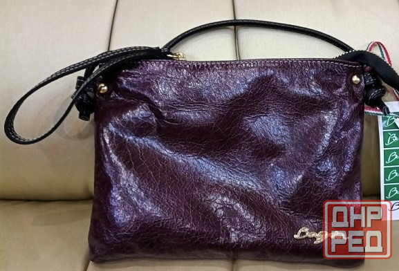 Сумка Bagia Италия кожа с наплечным ремешком Донецк - изображение 7