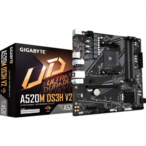 Материнская плата Gigabyte A520M DS3H V2 sAM4 Донецк
