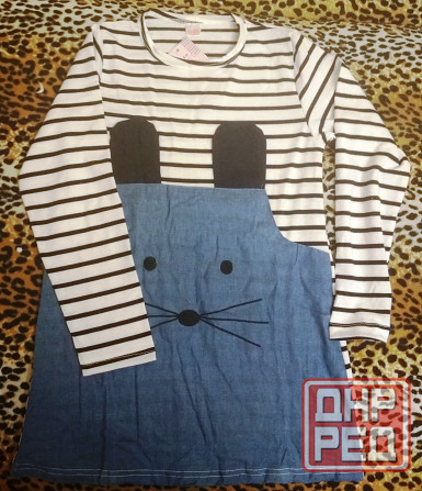 платье трикотажное на 6-7 лет на рост 122 см Донецк - изображение 1