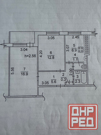 Срочно продам 2х к квартиру Текстильщик центр Донецк - изображение 11