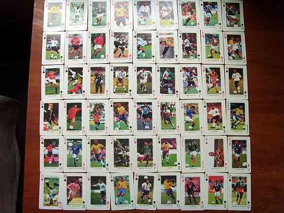 Карты игральные "Девушки" и "Футболисты" Донецк