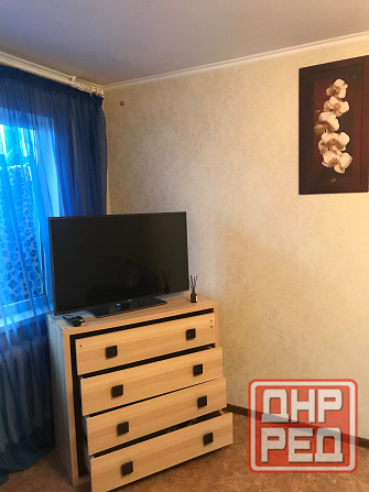 Сдам 1ком Семашко с ремонтом 3/5 с мебелью и техникой,вода холодная и горячая с колонкой Донецк - изображение 1