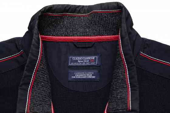 Пуловер мужской Claudio Campione 58-60 р. черный Донецк