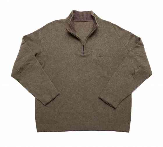 Свитер пуловер 3XL мужской Chevalier б/у зеленый шерсть Донецк