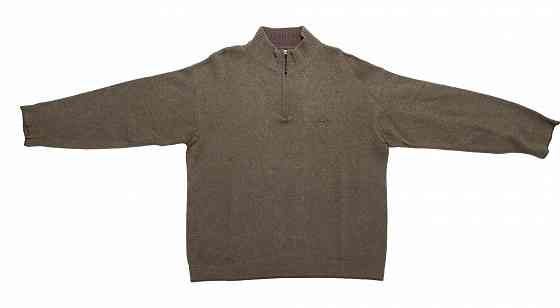 Свитер пуловер 3XL мужской Chevalier б/у зеленый шерсть Донецк