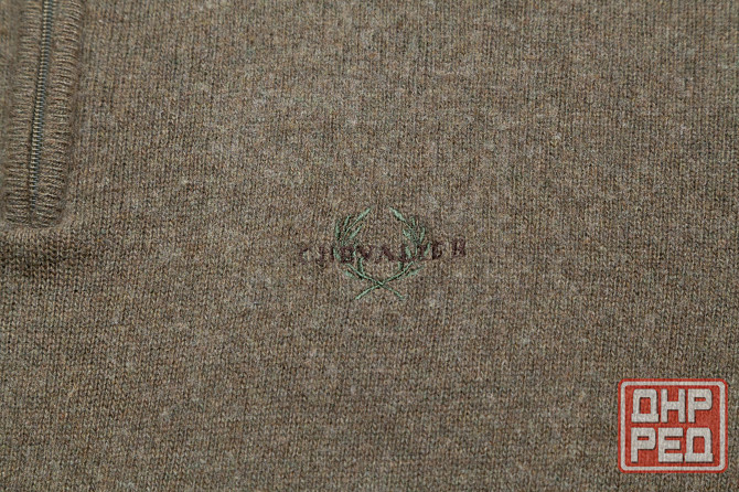 Свитер пуловер 3XL мужской Chevalier б/у зеленый шерсть Донецк - изображение 4