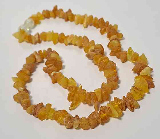 Бусы колье янтарь натуральный 45 см Донецк