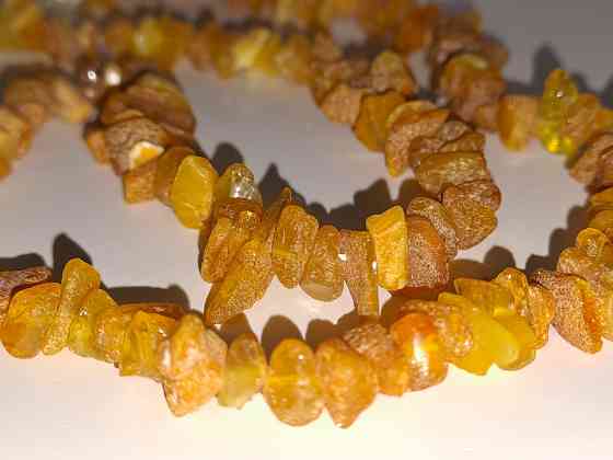 Бусы колье янтарь натуральный 45 см Донецк