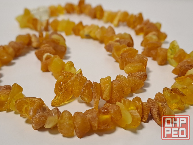 Бусы колье янтарь натуральный 45 см Донецк - изображение 5