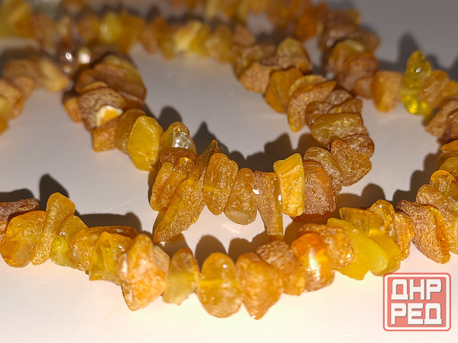 Бусы колье янтарь натуральный 45 см Донецк - изображение 4