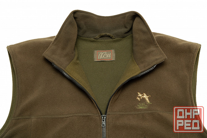 Мужской жилет 54р хсн утепленный зеленый Донецк - изображение 1