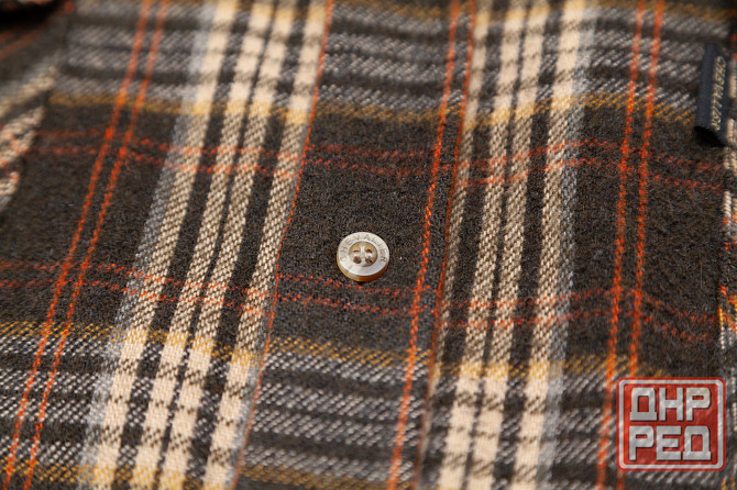 Мужская рубашка 3XL Chevalier клетчатая коричневая Донецк - изображение 6