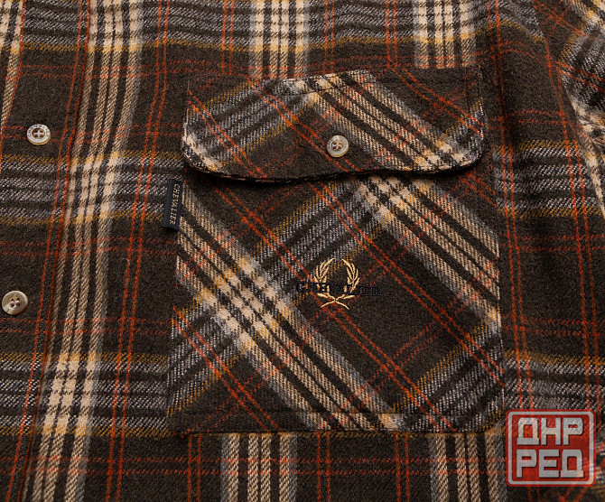 Мужская рубашка 3XL Chevalier клетчатая коричневая Донецк - изображение 5