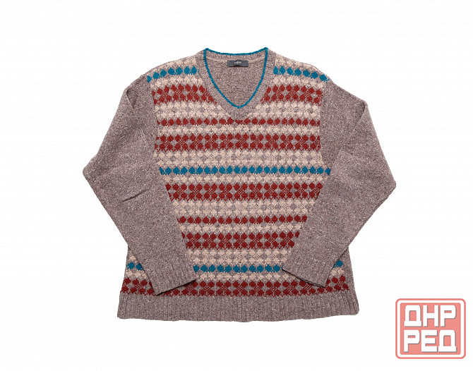 Свитер пуловер мужской 56 XXL Bugatti Италия шерсть Донецк - изображение 1