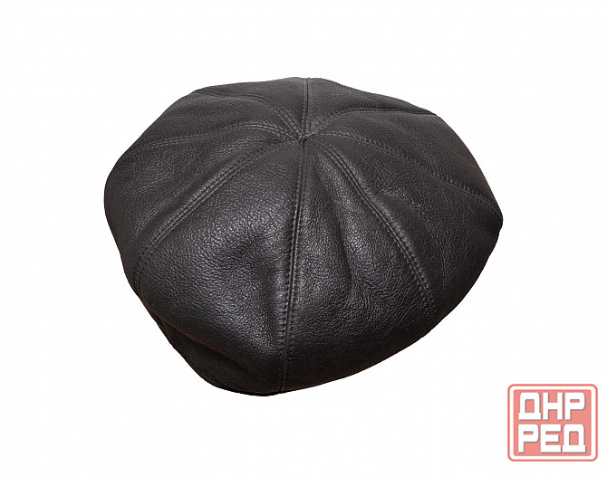 Кепка мужская б/у 60р кожаная зимняя Донецк - изображение 6