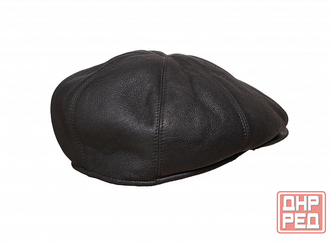 Кепка мужская б/у 60р кожаная зимняя Донецк - изображение 5