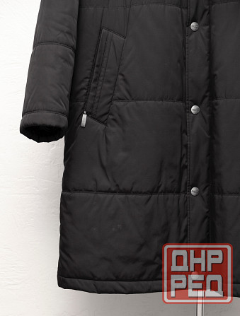 Мужской пуховик 58р длинный черный Bugatti Италия Донецк - изображение 3