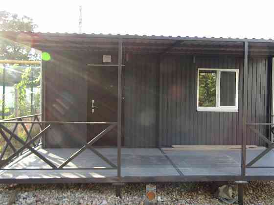 Дачный домик 6х4.8х2.8 с террасой Донецк