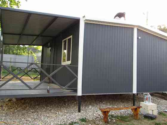 Дачный домик 6х4.8х2.8 с террасой Донецк