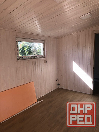 Дачный дом белый с желыми ставками 7х6х2.9 Донецк - изображение 7