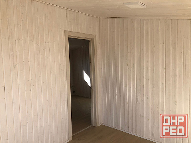 Дачный дом белый с желыми ставками 7х6х2.9 Донецк - изображение 6