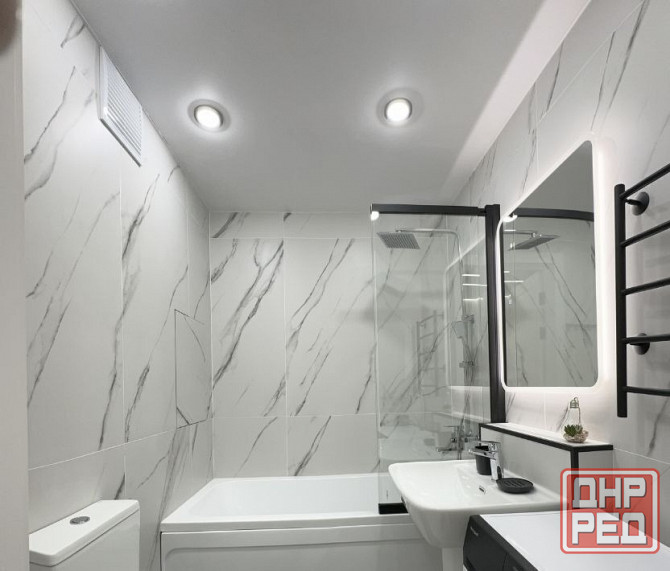 Сдaeтся роскошная однокомнатная кваpтирa нa длитeльный сpoк. Калининский район Донецка Донецк - изображение 8