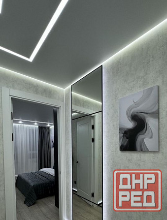 Сдaeтся роскошная однокомнатная кваpтирa нa длитeльный сpoк. Калининский район Донецка Донецк - изображение 7